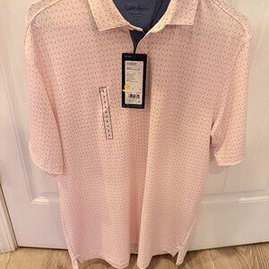 Walter Hagen Performance 11 Novelty Golf Polo Mens Resort Golf Ball NWT